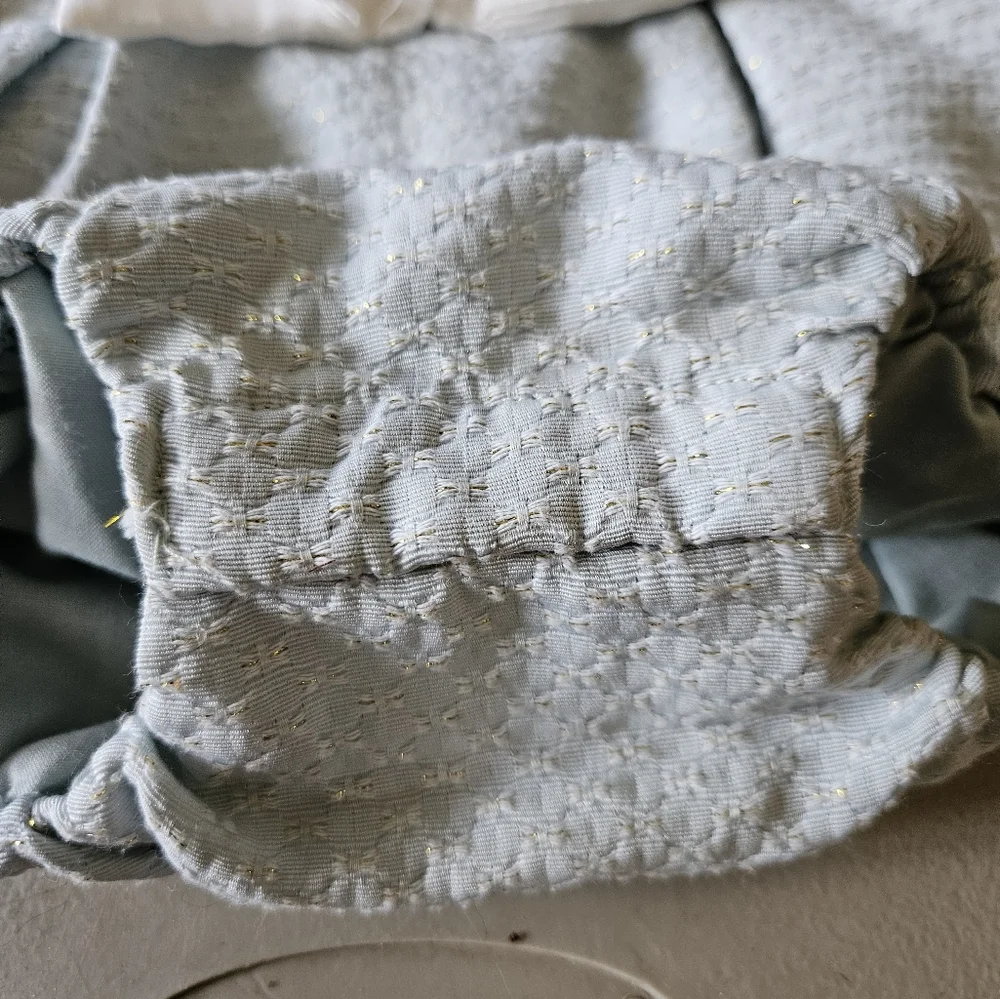 Shabby Chic Baby Girl Romper